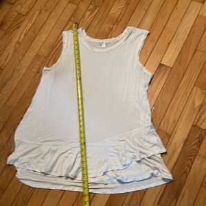 Time and tru white top